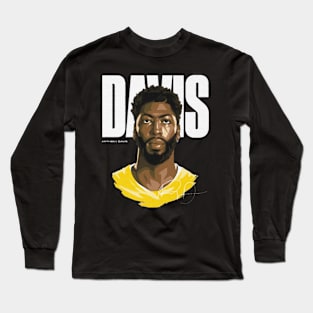 anthony davis game face Long Sleeve T-Shirt